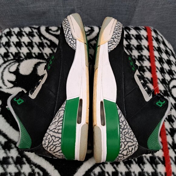 %Size 8 - Men Nike Jordan 3 Retro Mid Pine Green AJ22 main image 12